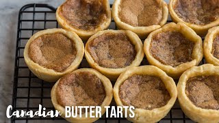 Classic Canadian Butter Tarts  The Recipe Rebel [upl. by Eciuqram115]