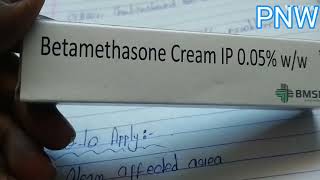 Betamethasone Dipropionate Cream 005 UseSide effectsHindiexplanation medicinecream [upl. by Yelsel518]