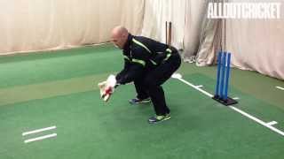 Paul Nixon Wicketkeeping Drills  All Out Cricket Performance Coaching [upl. by Darin315]