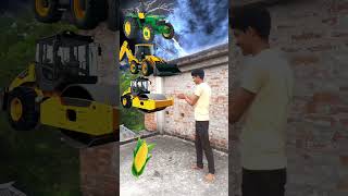 Rounding corn to Alto Rollar Jcb amp Tractor  Vehicles names magic video [upl. by Standice992]