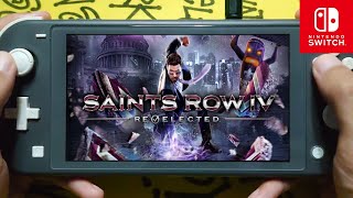 Saints Row IV ReElected Gameplay  Nintendo Switch Lite│Indonesia [upl. by Esli]