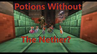 Every Way to get Potions Without Brewing or Going to the Nether in Minecraft 121 [upl. by Liatris392]