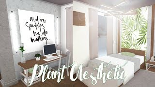 Bloxburg Plant Aesthetic Bedroom 26K [upl. by Anitsyrc]