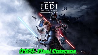 Star Wars Jedi Fallen Order PS5 Final Cutscene [upl. by Lenoyl507]