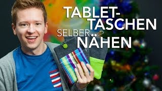 Tablet Hülle selber nähen  DIYSunday [upl. by Eiffe]