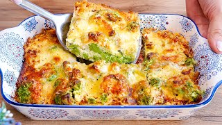 Just a few ingredients A new way to cook broccoli for breakfast Easy and delicious recipe [upl. by Seravat621]