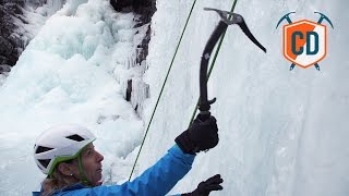 How To Place An Ice Axe Like A Boss Ice Climbing  Climbing Daily Ep 668 [upl. by Jolyn]