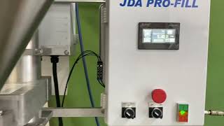 JDA Supplements Powder Filler  Auger Filling Machine USA Canada [upl. by Llednil]