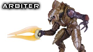 Jazwares ARBITER Halo 5 Spartan Collection Deluxe Action Figure Review [upl. by Ataner905]