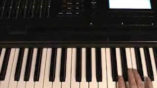 Simple Melody Harmonization Keyboard Tut 8 [upl. by Atteuqehs731]