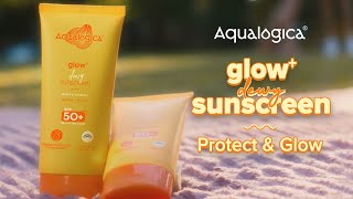 Protect amp Glow with Aqualogica Glow Dewy Sunscreen [upl. by Ghiselin]