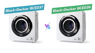 🔥 BLACKDECKER BCED37 vs BCED26 Which Dryer is Best 🔥 [upl. by Maillliw]