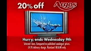 Argos 2005 TV Advert [upl. by Ng]