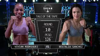 Vivian Rodríguez Vs Bestalia Sánchez [upl. by Thelma]