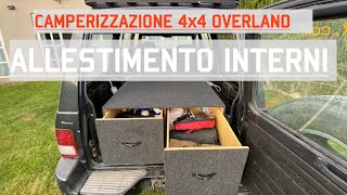 ALLESTIMENTO OVERLAND GALLOPER  CAMPERIZZARE UN 4X4  INTRO INTERNI [upl. by Analiese638]