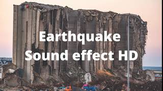 Earthquake Sound effect HD [upl. by Hannad]