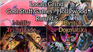 YuGiOh Locals Grind CSG Hollywood  Round 5  Melffy Tribrigade vs Bystial Dogmatika [upl. by Laird]