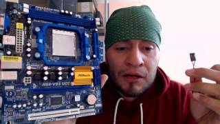 Motherboard N68VS3 UCC Socket AM3 Micro ATX DDR3 NVIDIA GeForce 7025 Unboxing  Revisión [upl. by Uwton]