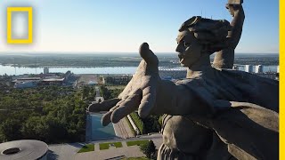 The Story Behind Europes Tallest Statue The Motherland Calls  National Geographic [upl. by Ful170]