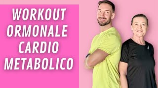 ALLENAMENTO ORMONALE CARDIO METABOLICO CON MIA MAMMA [upl. by Sanfourd614]