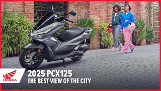 New 2025 PCX125 The Best View of the City  Scooter  Honda [upl. by Nodnrb]