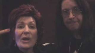 OZZY amp SHARON OSBOURNE LOVE BANG FACE [upl. by Assiralk]