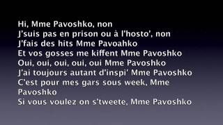 Black M  Mme Pavoshko paroles [upl. by Norris]