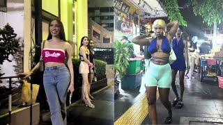 4K How is Thailand now Bangkok Night Walk Thermae Cafe Nana Plaza Sukhumvit Soi 11 amp Soi 4 [upl. by Adlare786]