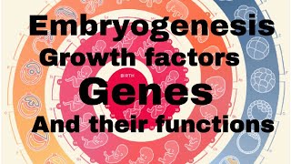 Growth factorsgenes their functions in embryogenesis  MisMedicine [upl. by Inoj]