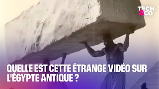 Quelle est cette étrange vidéo sur lÉgypte antique [upl. by Pressey]