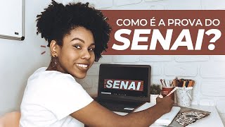 Como é a prova do SENAI para cursos técnicos SPOILER COMPLETO [upl. by Burton449]