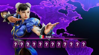 Street Fighter 6  Chun Li Arcade Mode Classic Costume [upl. by Atelahs503]