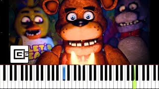 CG5 Black Gryph0n MatPat  Freddy  Piano Tutorial FNAF Song [upl. by Eisen]