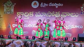 Kuchapudi Sowbhagya Lakshmi srisailamdarshanam4907 Hetwi [upl. by Launam]