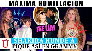 MENSAJE OCULTO de Shakira y Milan CONTRA Piqué en Grammy DEJA PÁLIDA a Clara Chía Latin Grammy 2023 [upl. by Anaihk]