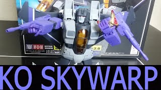 4th Party Masterpiece MP52SW Skywarp w Crown [upl. by Adym856]