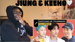 JIUNG and KEEHO P1Harmony Celebrate Their 1 Year Anniversary in LA  Daebak ShowREACTION [upl. by Arlen98]