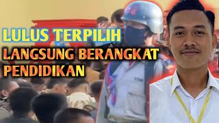 CASIS POLRI 2023 LULUS TERPILIH LANGSUNG BERANGKAT PENDIDIKAN❓ [upl. by Ainos893]