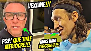 VEXAME REAÇÃO ABSURDA DO NETO E DO CASSIO DEPOIS DA DERROTA DO CORINTHIANS PARA O ITUANO [upl. by Eldredge]