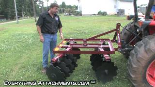 How to Use a Disc Harrow  The Gardening Series [upl. by Yaja516]