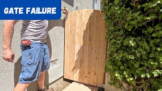 Replacing a Failing Gate [upl. by Donielle]