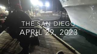 Fishing on The San Diego April 29 2023 [upl. by Goldenberg753]