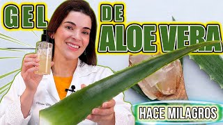 IMPRESIONANTE para las manchas arrugas en la piel cabello y salud Usa GEL de ALOE VERA [upl. by Longerich]