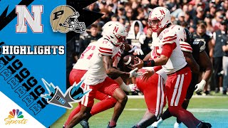 Nebraska Cornhuskers vs Purdue Boilermakers  COLLEGE FOOTBALL HIGHLIGHTS  9282024  NBC Sports [upl. by Atinihs]