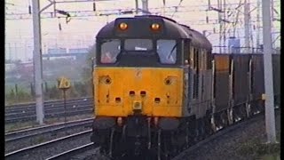 Railways  British Railways Bescot Yard No2 October 1993 [upl. by Panaggio332]