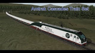 MSTS Amtrak Cascades Train Set [upl. by Arlan485]