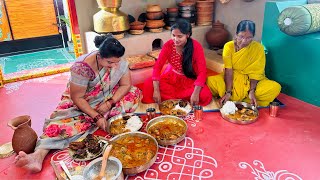 Village style fish pulusufish fry fish iguru family tho sweet memories [upl. by Eibbor]