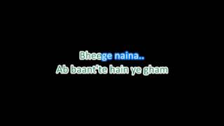 Naina  Dangal Karaoke Track [upl. by Adehsor]