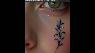 Photoshop Tips 2025  how to remove tattoo from skin easily using Photoshop gfxom [upl. by Chipman]