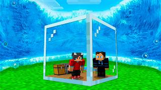 Vi Bygger En Bunker For At OVERLEVE En TSUNAMI I Minecraft [upl. by Hadias565]